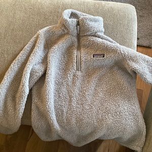 Medium Patagonia Sherpa 3/4 zip sweatshirt